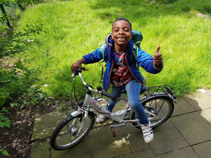 Fahrräder für die Lotsenkinder